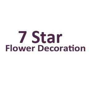 7 Star Flower Decoration